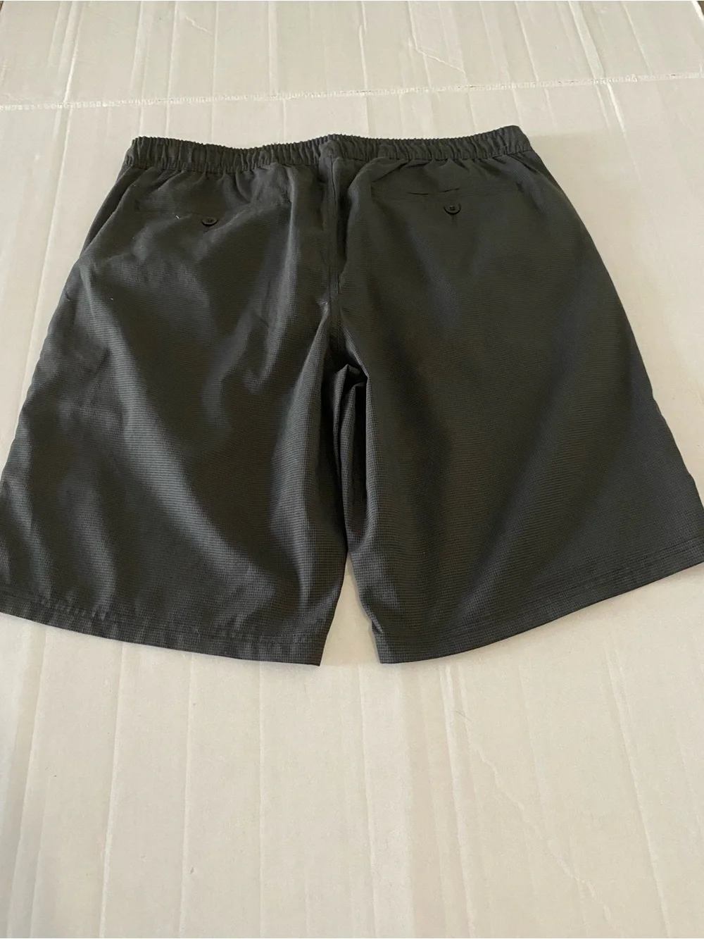 Hang Ten Gray Men's Black Drawstring Athletic Shorts XL